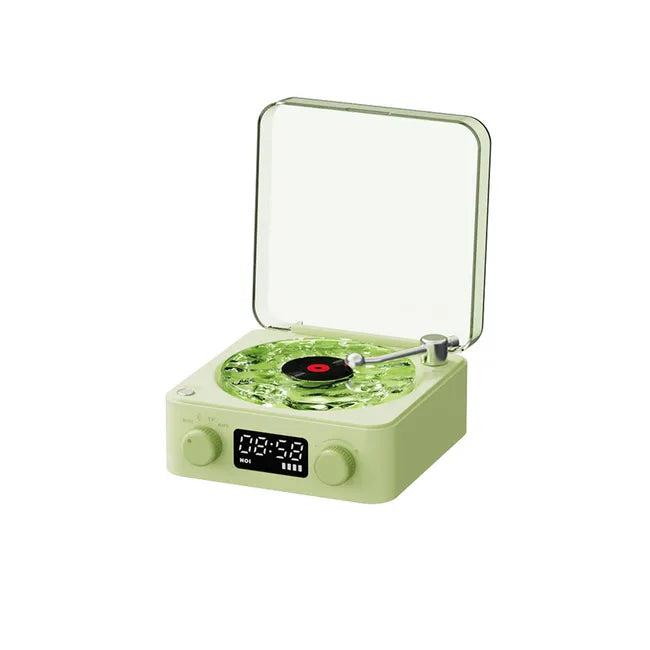 AuraWaves™ - Altavoz Retro Mini Bluetooth Portátil RGB